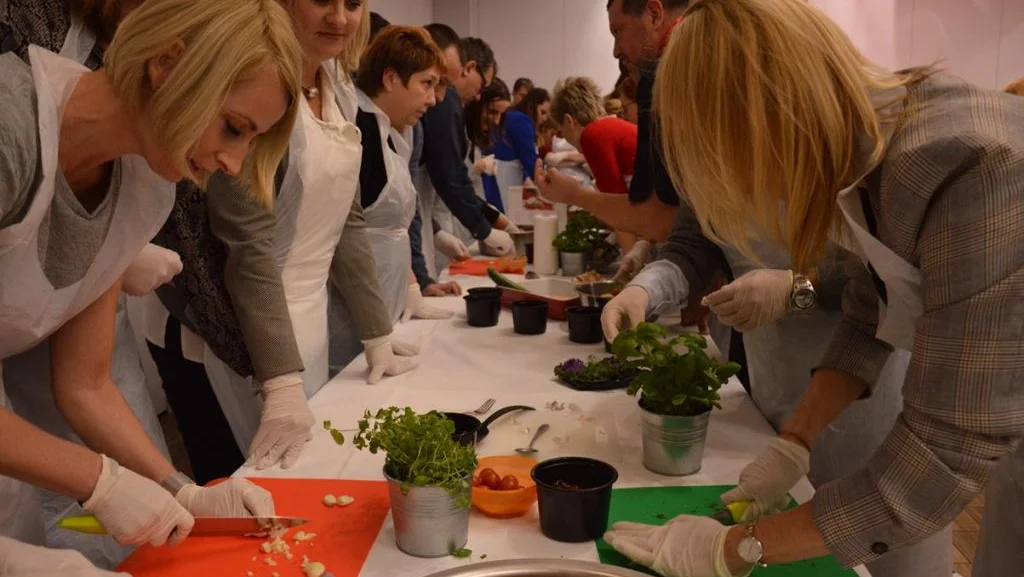 PREZENTACJA PRODUKTU NA WARSZTATACH KULINARNYCH